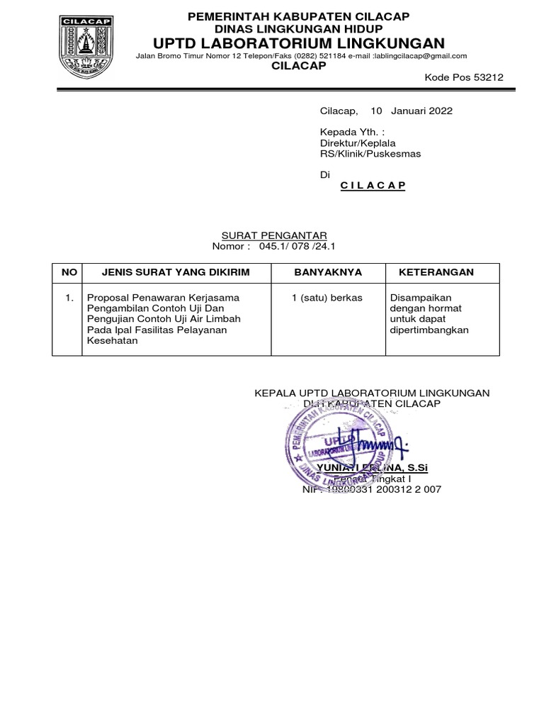 Laboratorium Lingkungan Cilacap: Kunci Kesehatan dan Kecantikan yang Terlupakan